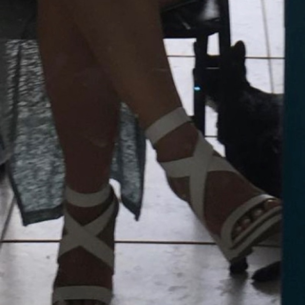 White heels